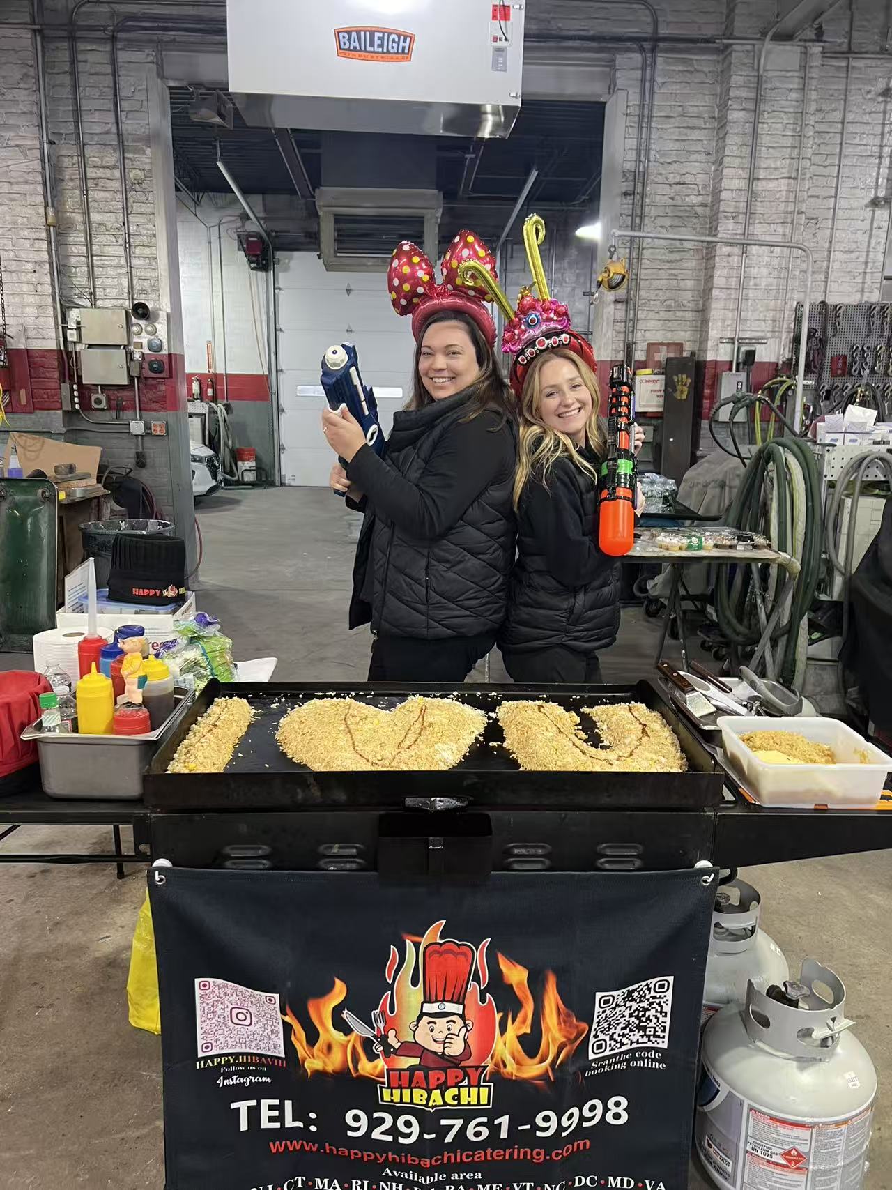 Beach house hibachi catering Cape Cod